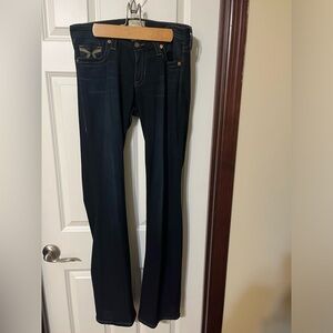 Women’s XL long Big Star dark blue jeans